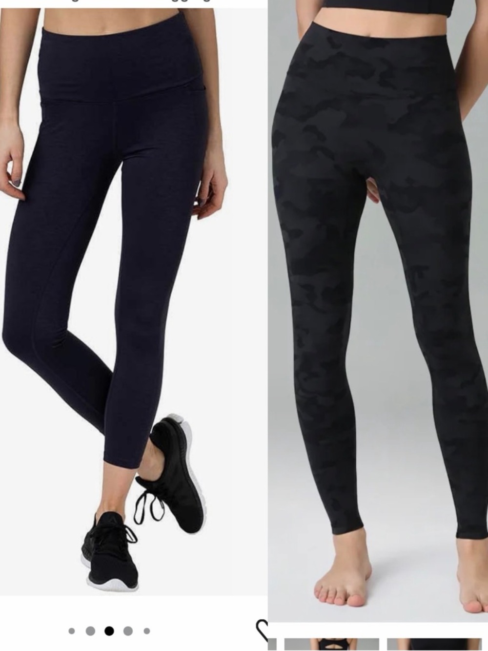 Tuff Athletics leggings - TWO pair - size medium - VGUC